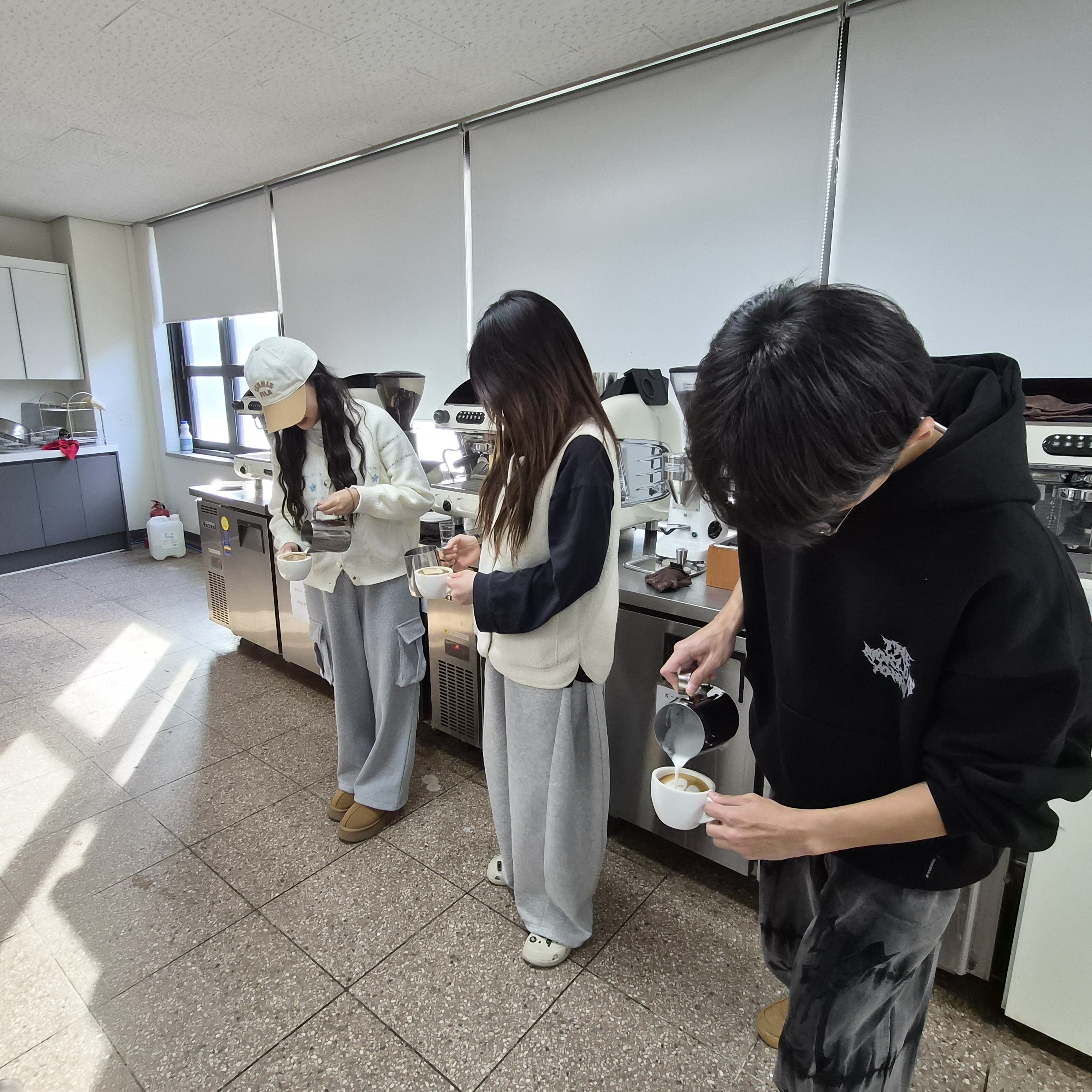 2학기 실습과목들