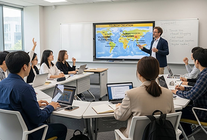 관광(크리에이터)과 특성화 사진1